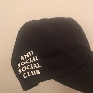 Anti social social club dad hat